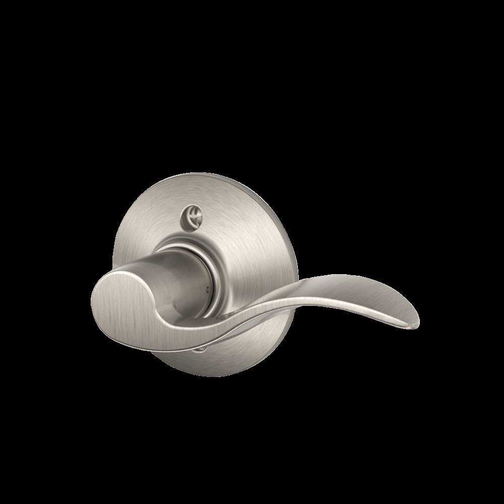Schlage Accent Satin Nickel Dummy Lever Right Handed - Cheap Fitting
