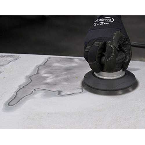 Rockwood 6 inch Air Random Orbital Palm Sander Pneumatic Hand Sanding Round - Cheap Fitting