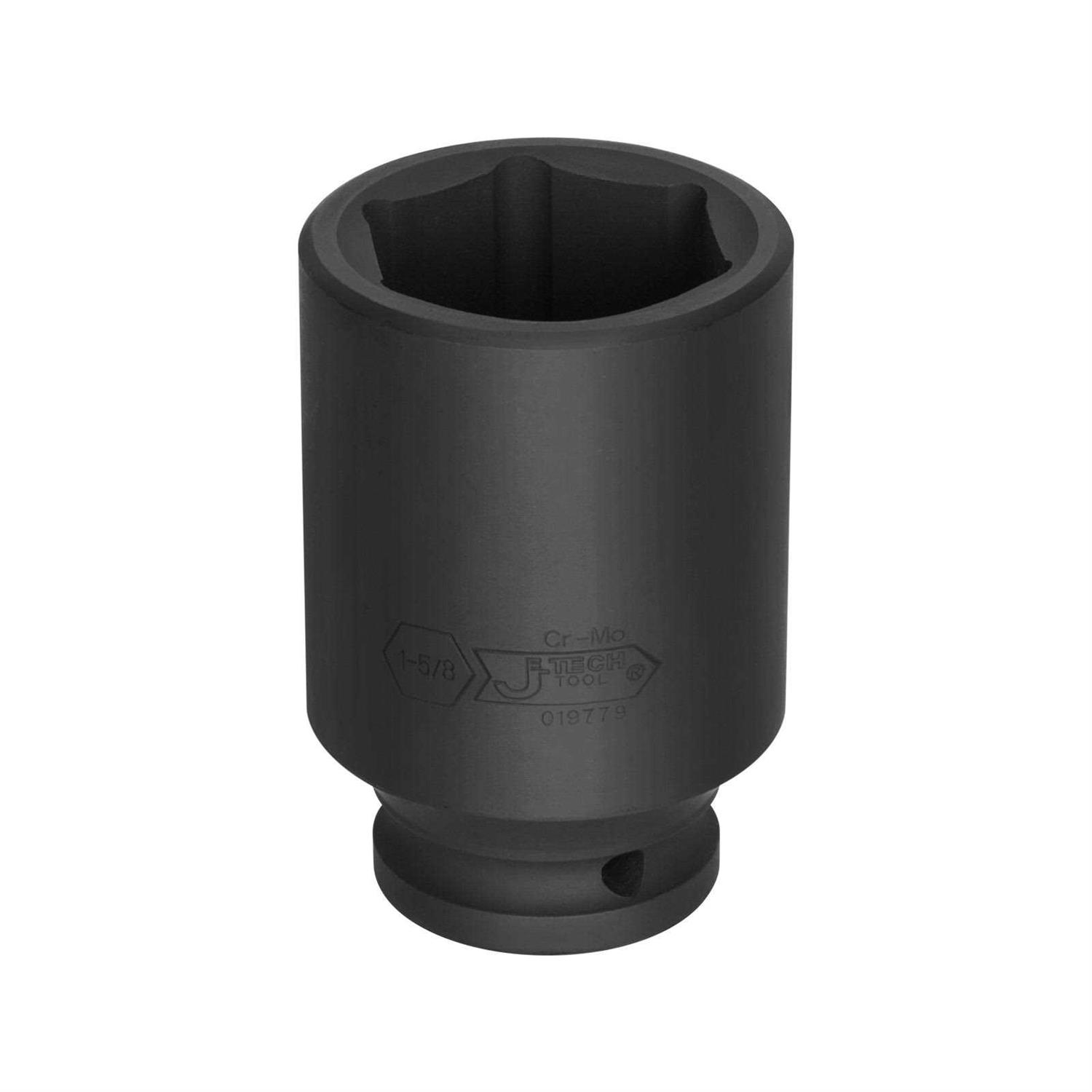 Jetech Drive Deep Impact Socket Made Chrome Molybdenum Alloy Steel - Cheap Fitting