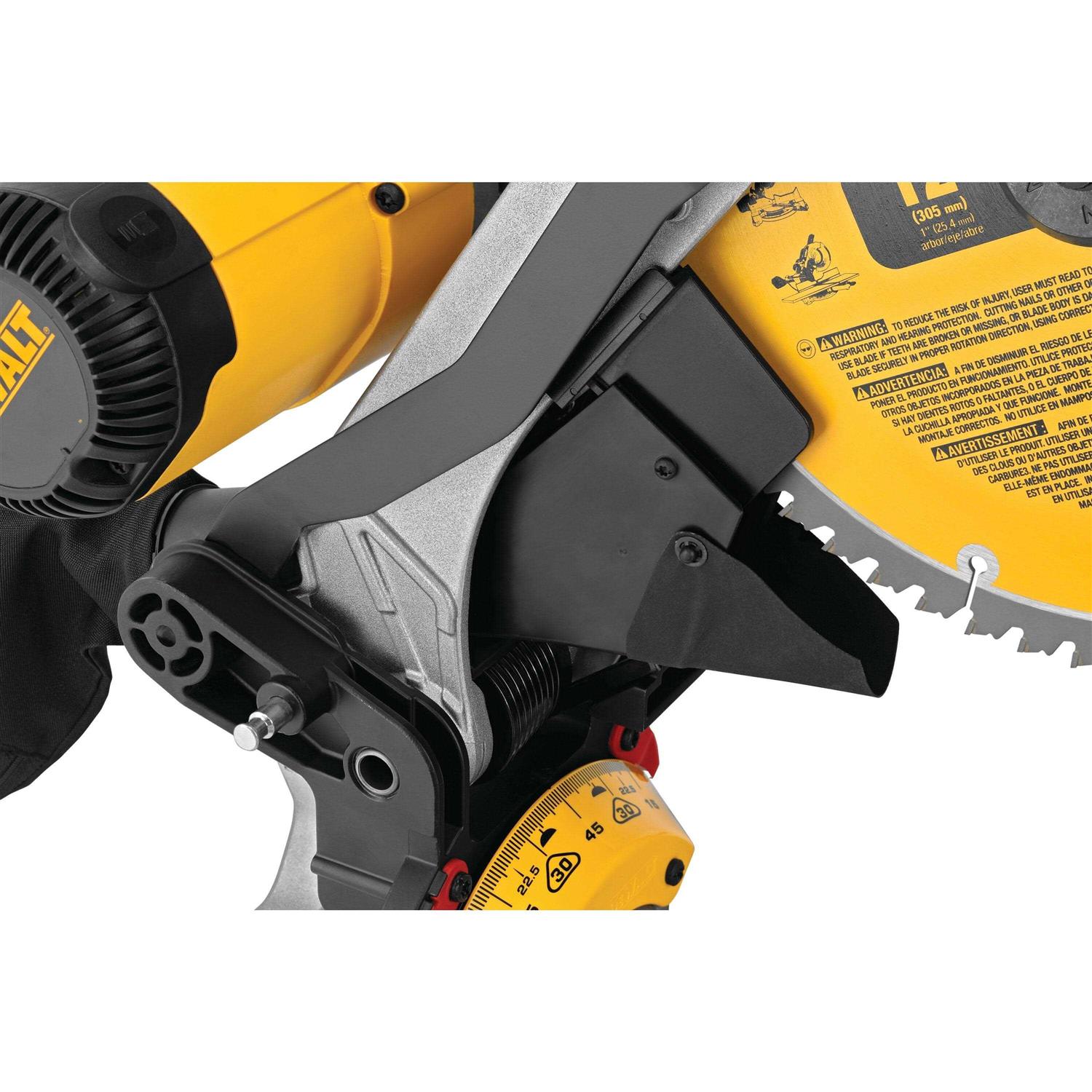 Dewalt DWS716XPS 15 Amp 12 in. Double-Bevel Compound Miter Saw with Cutline - Cheap Fitting