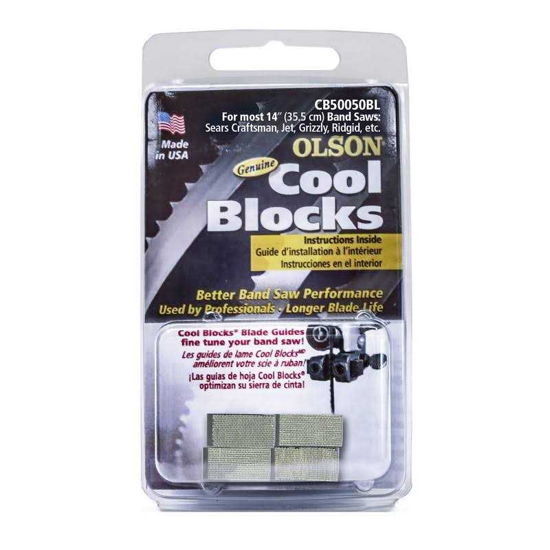 Olson Saw Band Saw Accessory Cool Blocks - Cheap Fitting