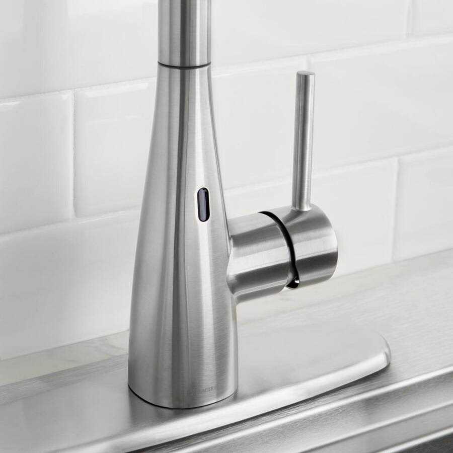 Glacier Bay Vazon Touchless Single Handle Pull-Down Sprayer Kitchen Faucet - Cheap Fitting