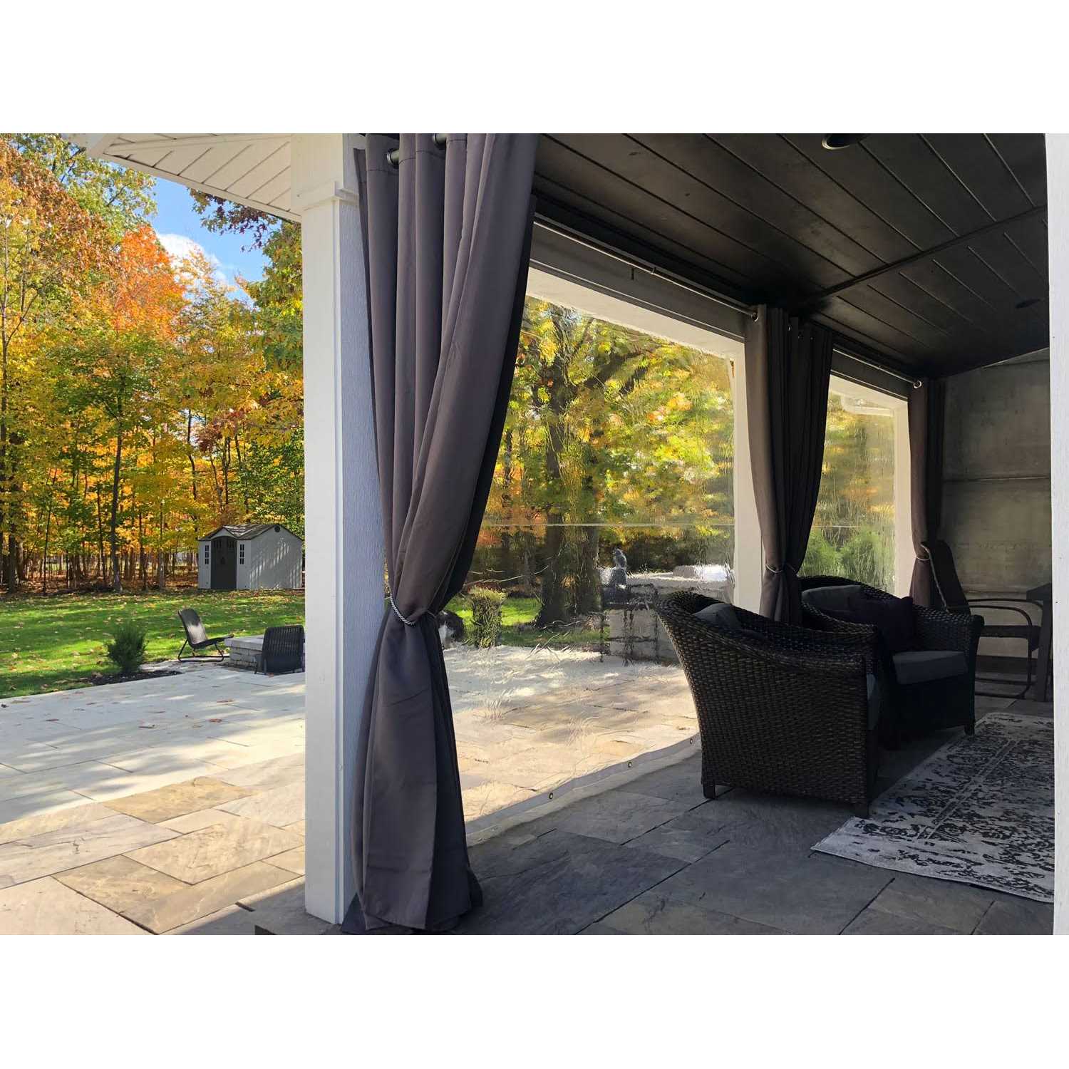 Mytee Products Clear Vinyl Tarp 22oz - Cheap Fitting