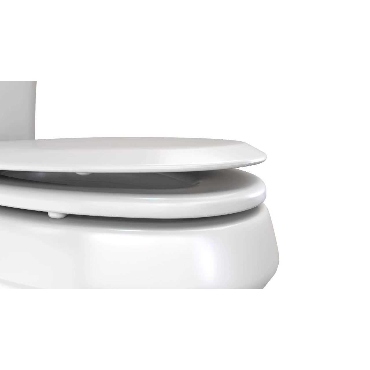 Bemis Elongated Front Toilet Seat - Cheap Fitting