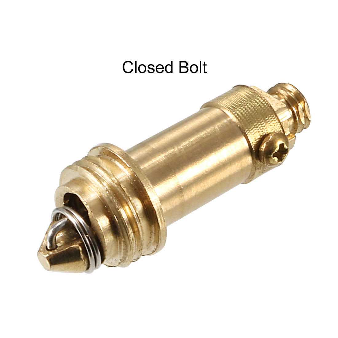 uxcell Pop Up Bolt Basin Bath Sink Drain Waste Click Clack Brass Push Spring Plug - Cheap Fitting