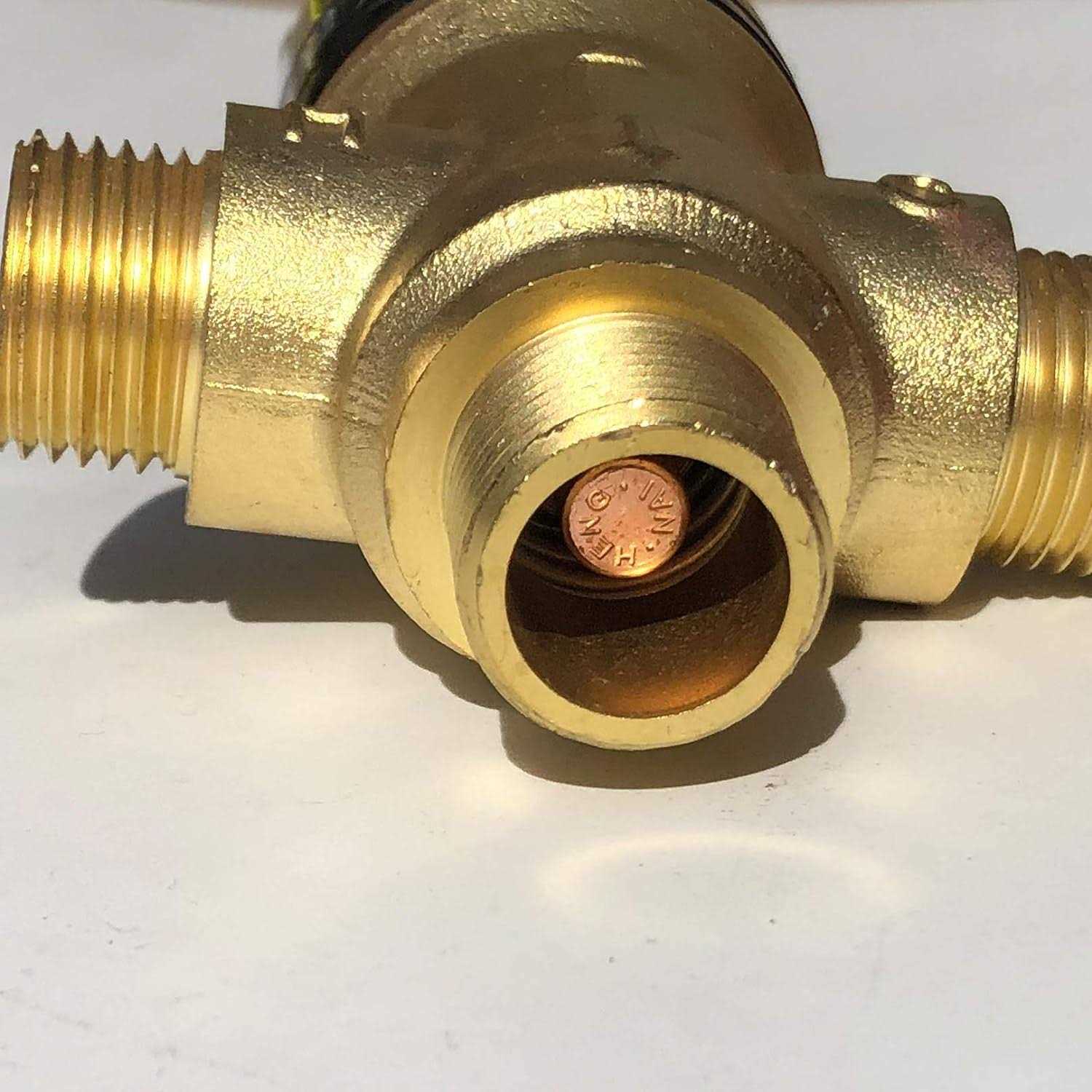 Thermostatic Mixing Valve with 1/2 NPT Male Connections,Water Temperature Control Valve,Solid Brass - Cheap Fitting