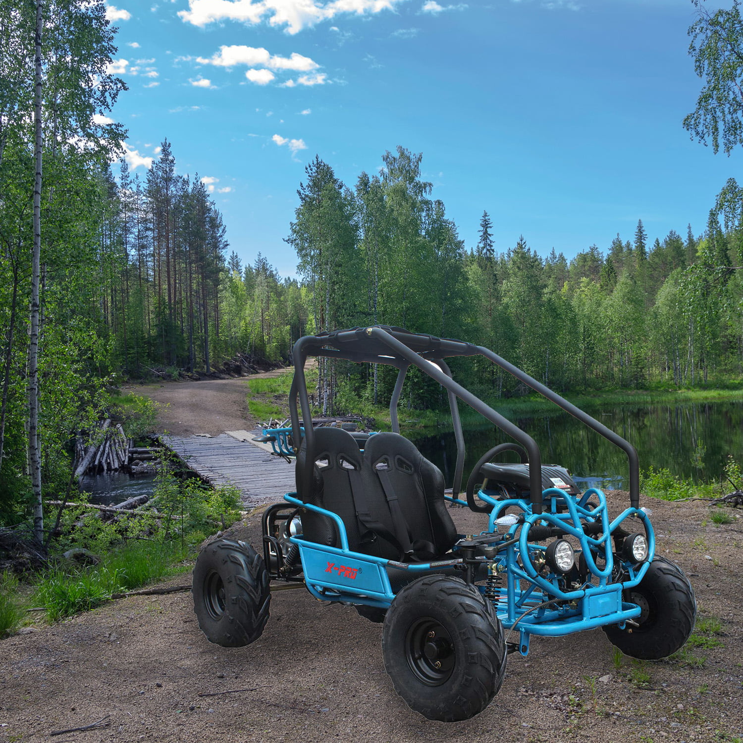 AlveyTech 145/70-6 Front Tire with V-Tread for the Coleman KT196/CK196-T Go-Kart, All Terrain - Cheap Fitting