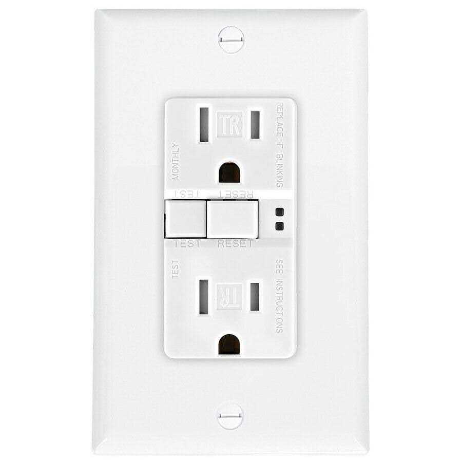 Eaton TRSGF15W Duplex GFCI Receptacle - Cheap Fitting