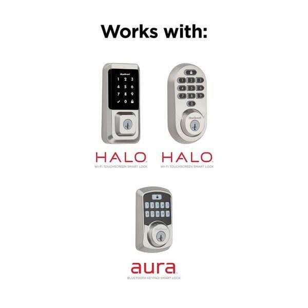 Kwikset HALO Venetian Bronze Keypad Electronic Smart Lock Deadbolt feat SmartKey Security, Touchscreen and Wi-Fi w/Halifax lever - Cheap Fitting