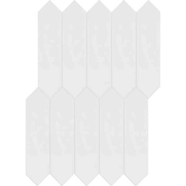 Daltile LuxeCraft 3 in. x 12 in. Glazed Ceramic Picket Wall Tile - Cheap Fitting