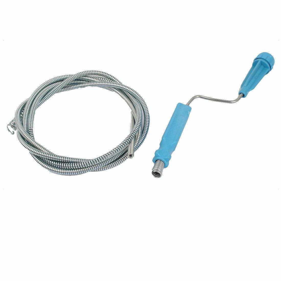 Unique Bargains Toilet Obstructions Remover Closet Auger 1.2 Meters Length - Cheap Fitting