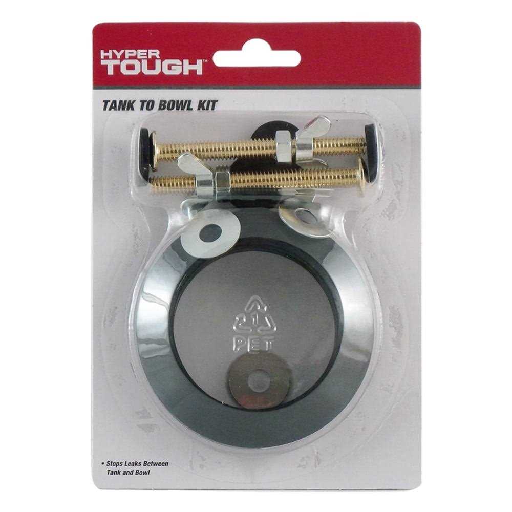 Hyper Tough Toilet Tank to Bowl Bolt and Gasket Kit - Cheap Fitting