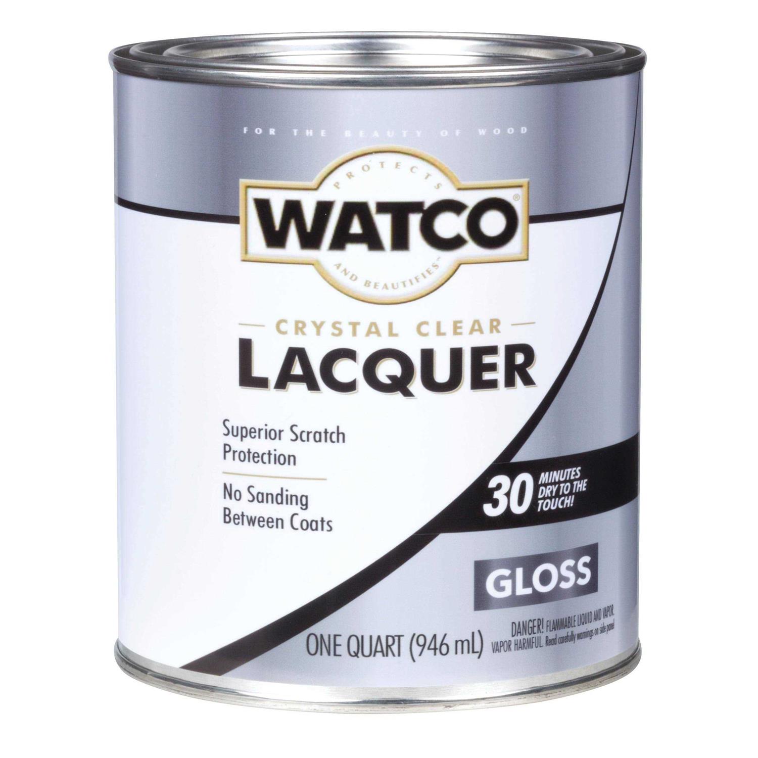 Watco Lacquer Clear Wood Finish - Cheap Fitting