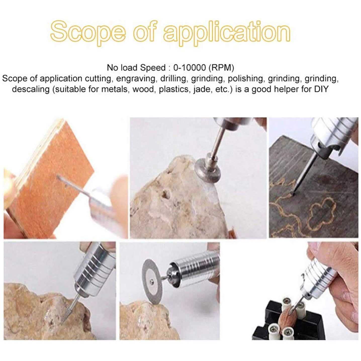 Lapidary Equipment DIY Jewelry Lapidary Saw for Cutting Rocks 110V Mini Table Saws Grinder Polishing Machine 0-10000r/min with Flexible Shaft,Right - Cheap Fitting