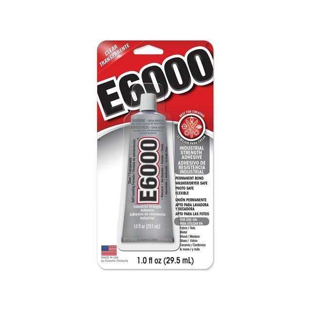 E6000 Adhesive - Cheap Fitting