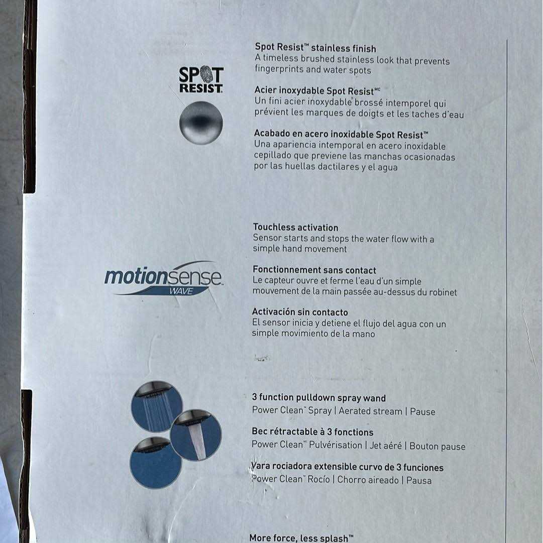 Moen Cadia Touchless Kitchen Faucet - Cheap Fitting