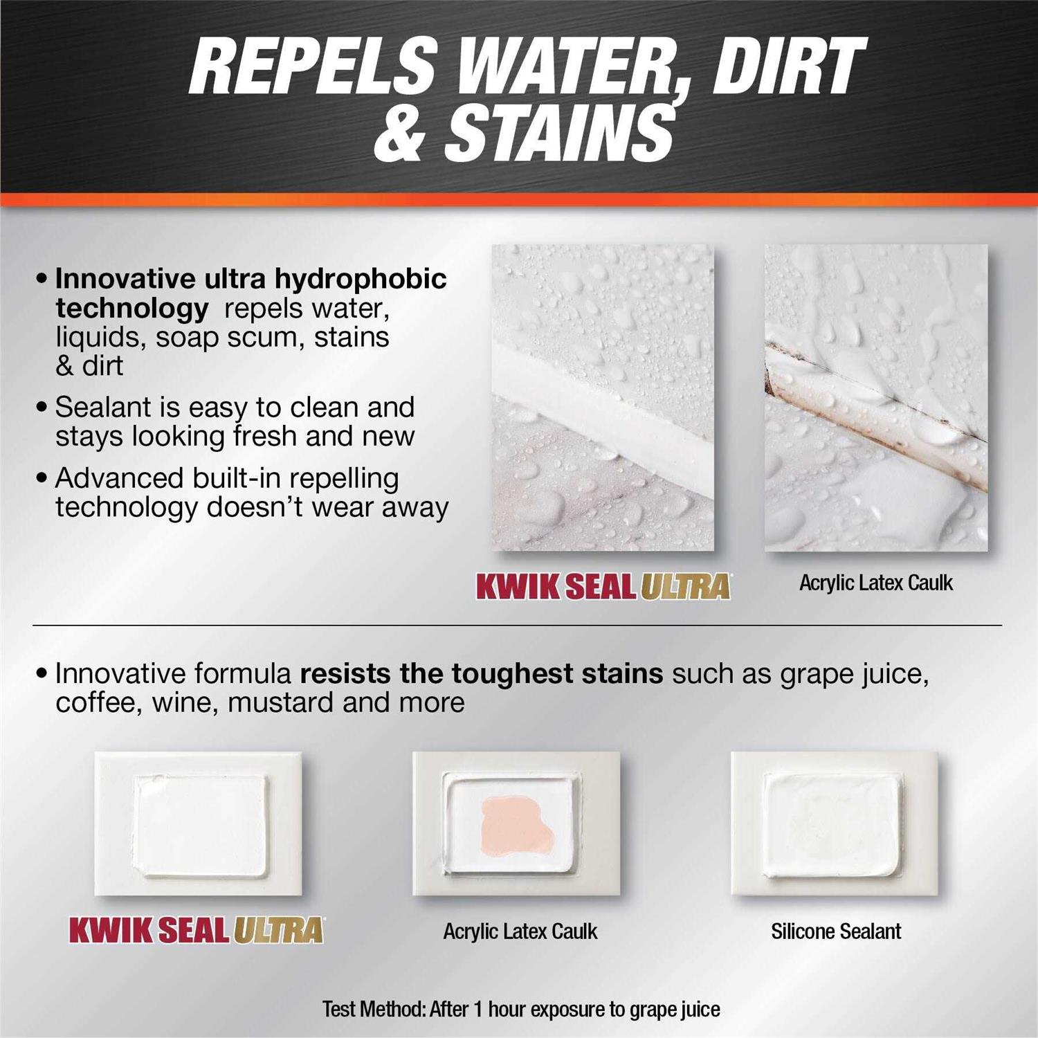 Dap Kwik Seal Ultra Siliconized Sealant - Cheap Fitting