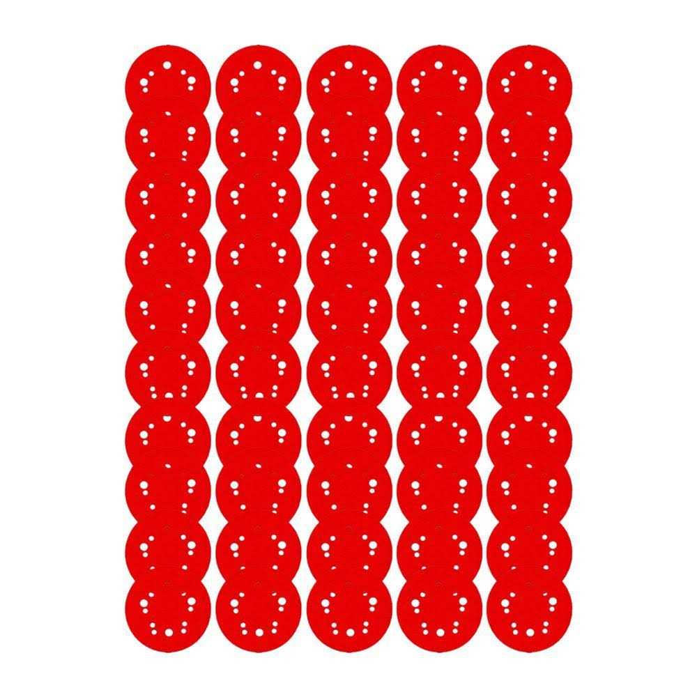 Diablo 5 in. 60-Grit Universal Hole Random Orbital Sanding Disc with Hook and Lock Backing (50-Pack) - Cheap Fitting