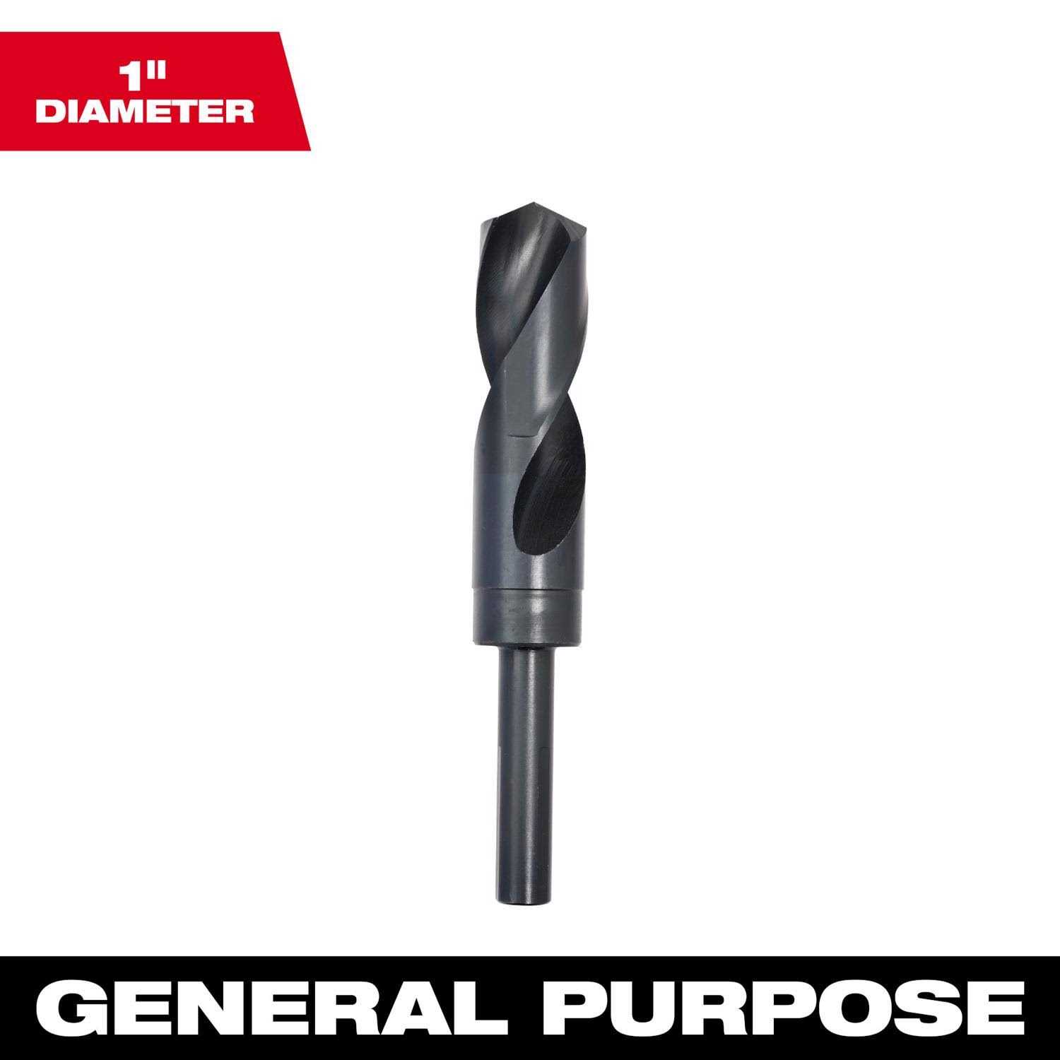 Milwaukee 48-89-2754 Drill Bit,1 in.,Black Oxide - Cheap Fitting