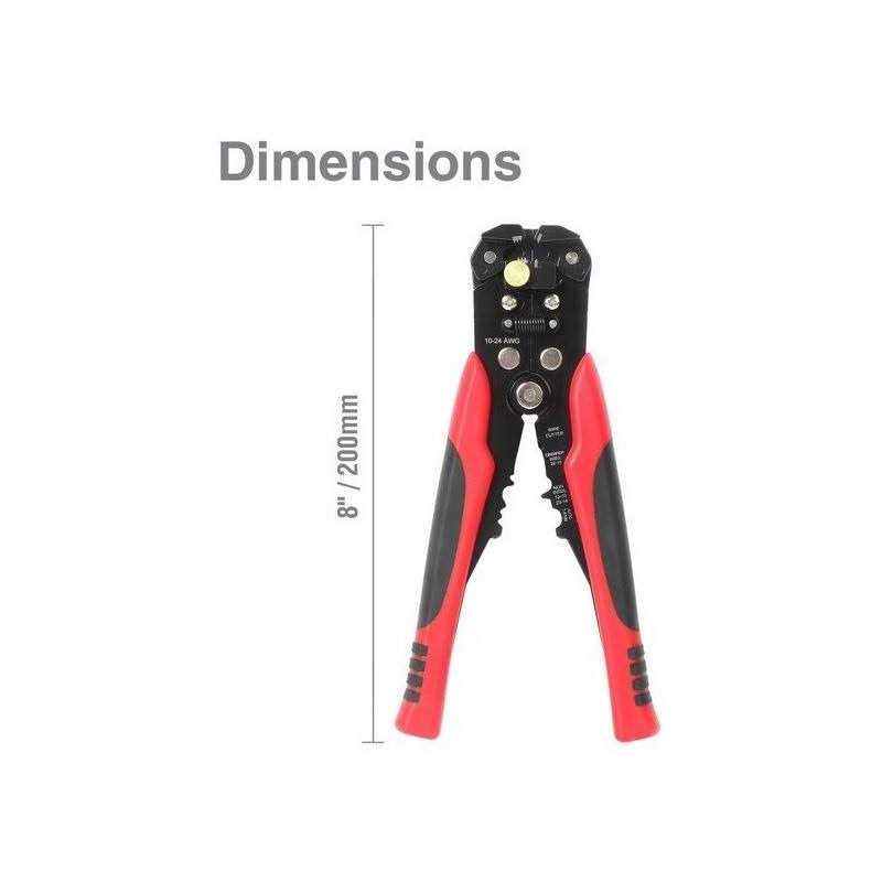 HyperTough Self-Adjusting Wire Stripper & Crimper - Cheap Fitting
