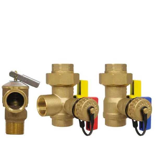 Webstone 3/4 in. EXP Series Tankless Water Heater Service Valve Kit - Cheap Fitting