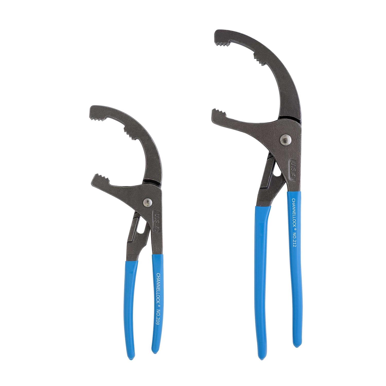 Channellock OF-2 Oil Filter/PVC Plier Set 2-piece - Cheap Fitting