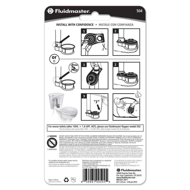 Fluidmaster 504 Super Flapper - Cheap Fitting