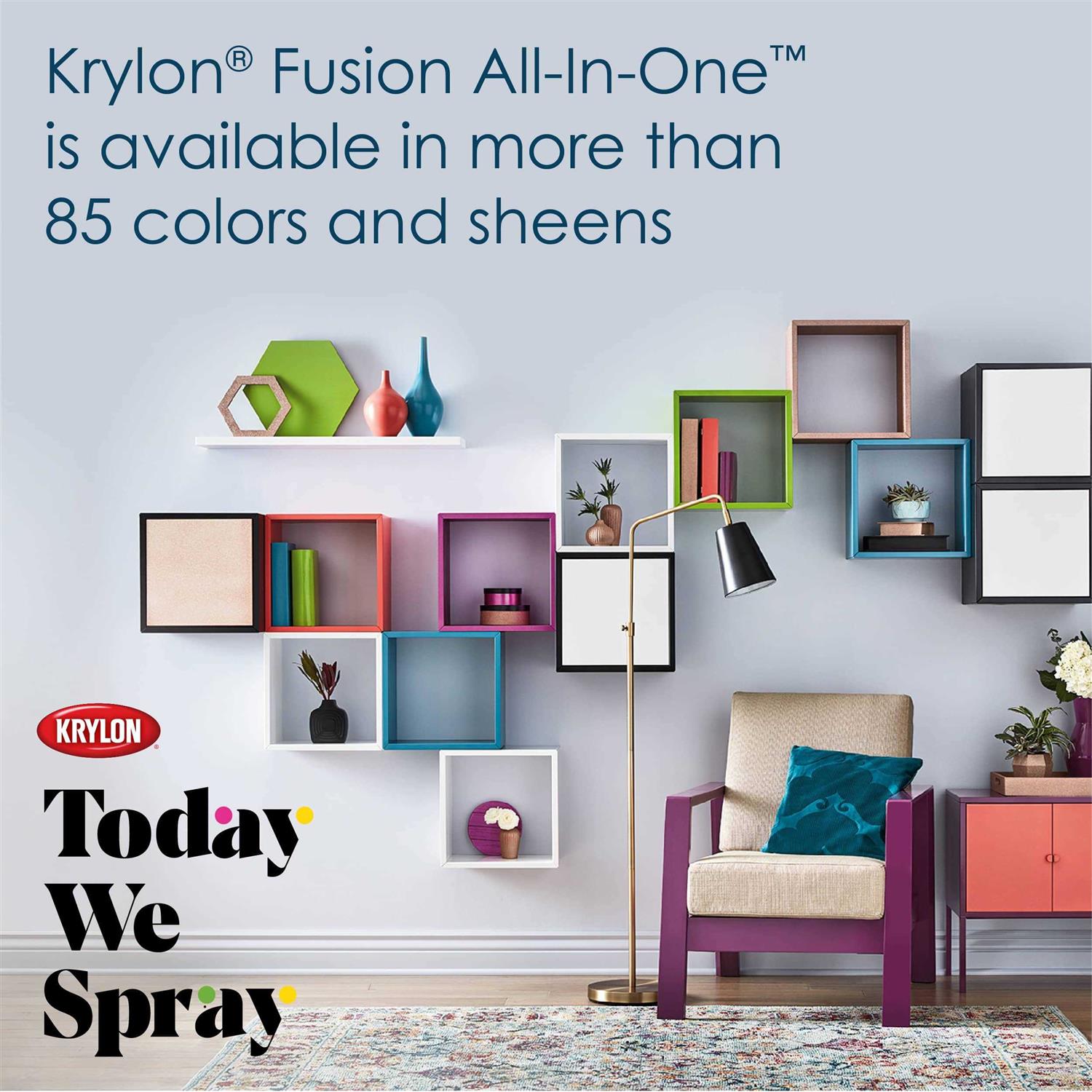 Krylon All-in-One Fusion Spray Paint - Cheap Fitting