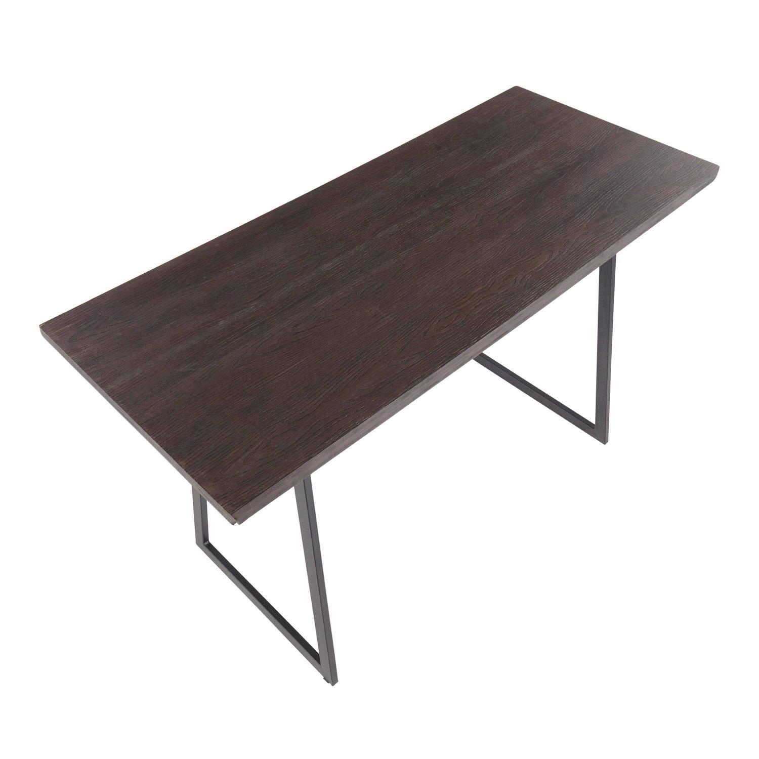 Lumisource Geo Black Brown Counter Table - Cheap Fitting
