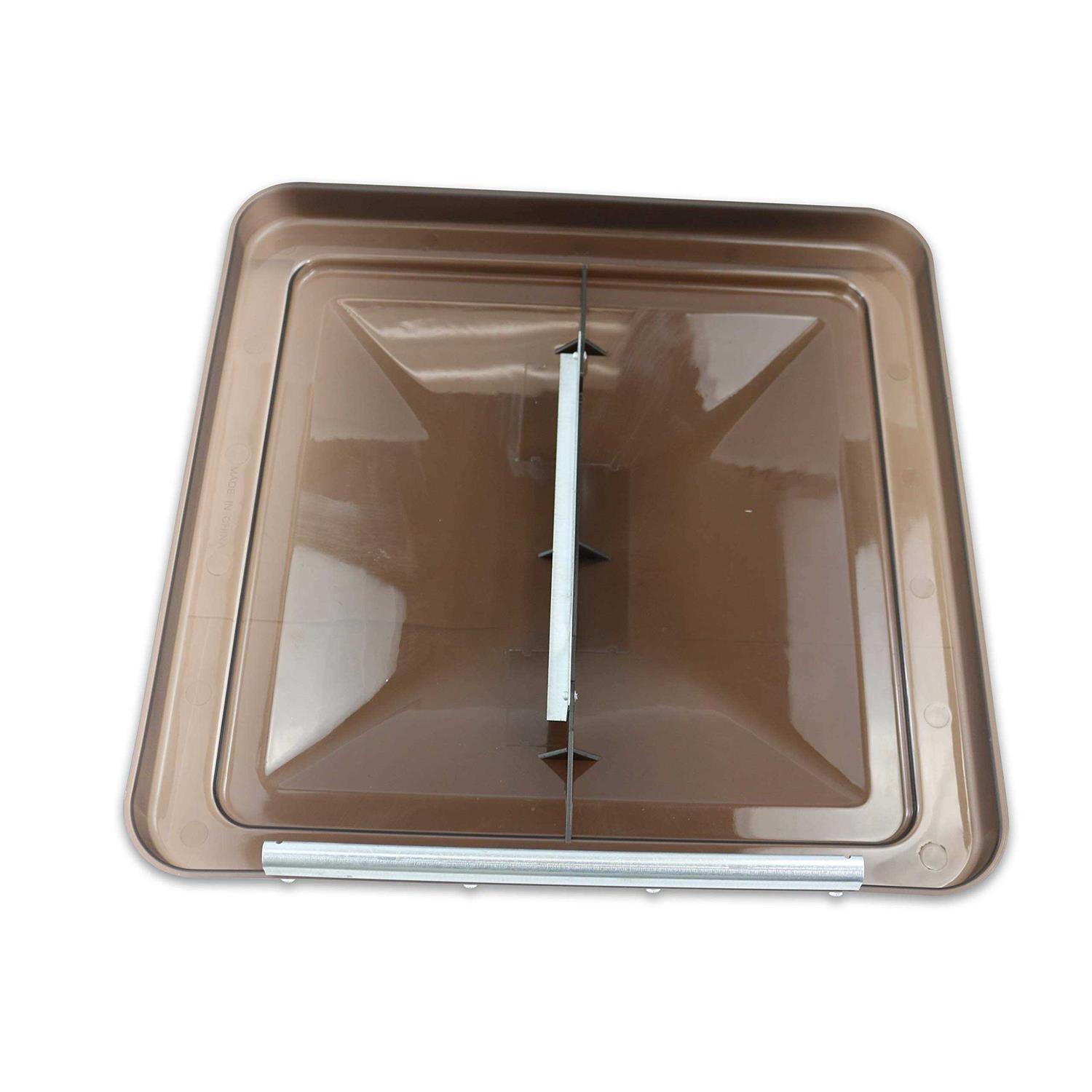 Leisure Coachworks 14 Inch Rv Roof Vent Cover Universal - Cheap Fitting