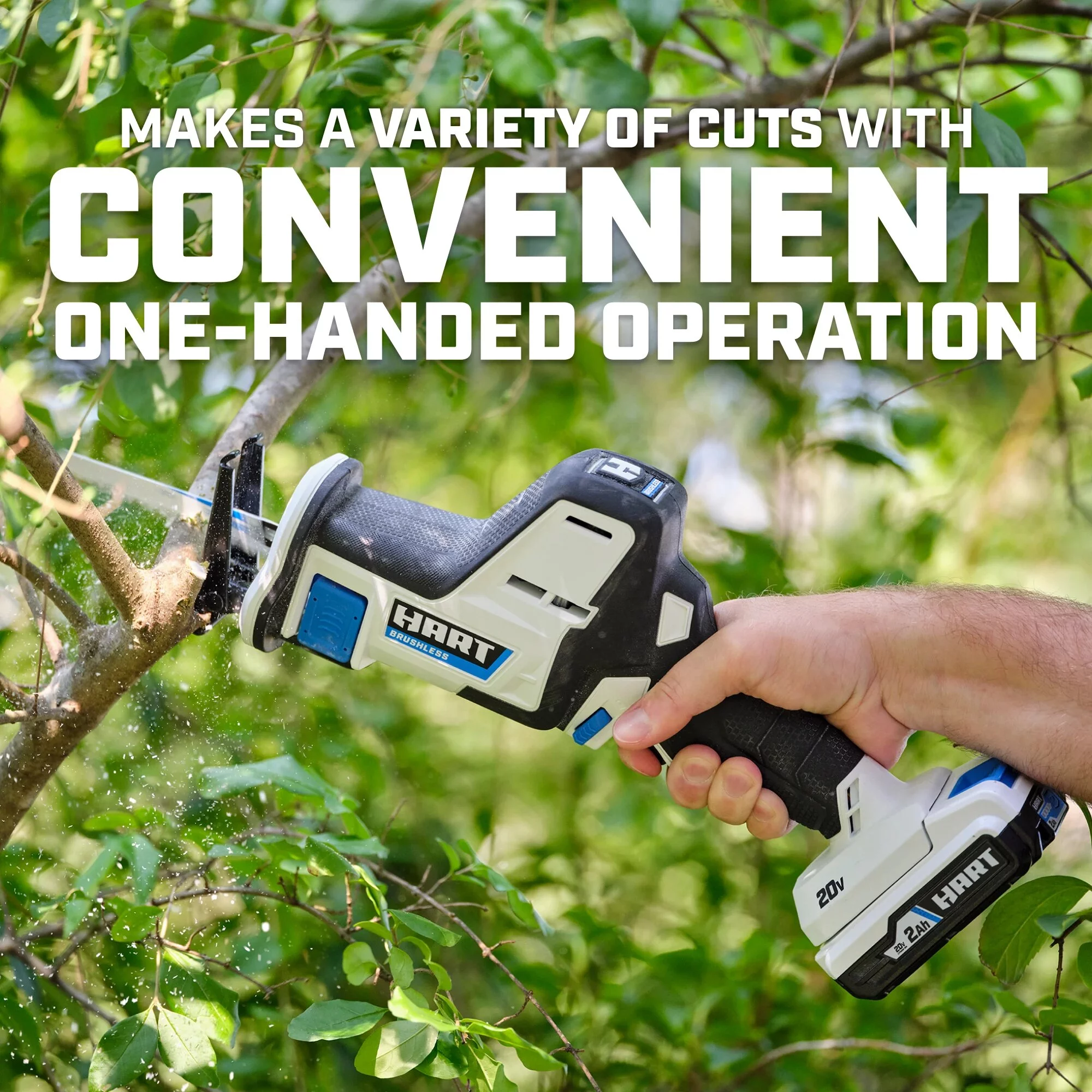 HART 20-Volt Brushless One-Handed Battery-Powered Reciprocating Saw (Battery Not Included) - Cheap Fitting