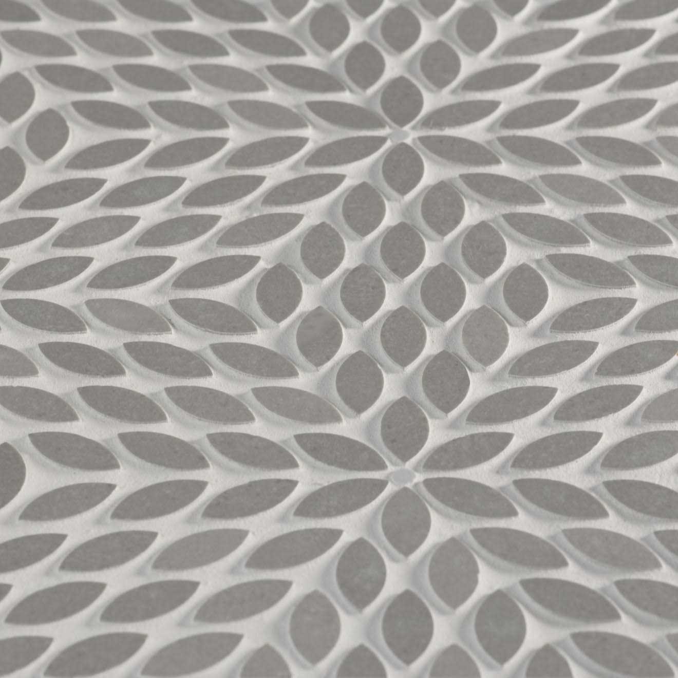 Celeste Honed Marble Blend Mosaic Tile Calacatta Losanna By Bedrosian Tile & Stone - Cheap Fitting