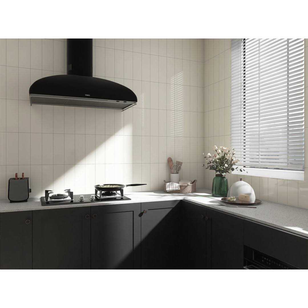 Bex Metro Solid Color 4” W x 12” L Stone Composite Peel and Stick Subway Tile Avant Decor - Cheap Fitting