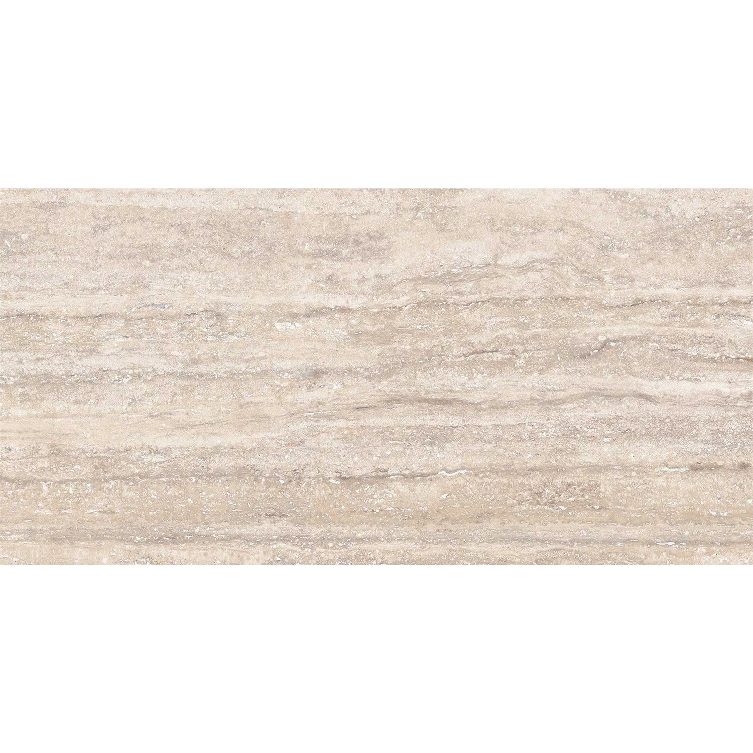 American Villa Trevi Argento 12-in x 24-in Glazed Porcelain Marble Look Floor and Wall Tile 2240523 - Cheap Fitting