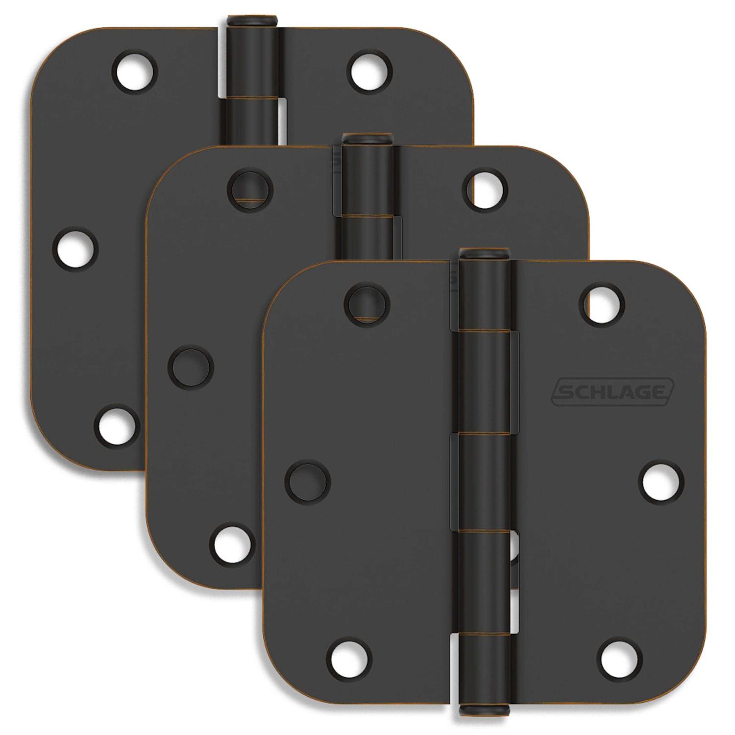 Schlage 3.5 Door Hinge with 5/8 Radius Round Corner - Cheap Fitting