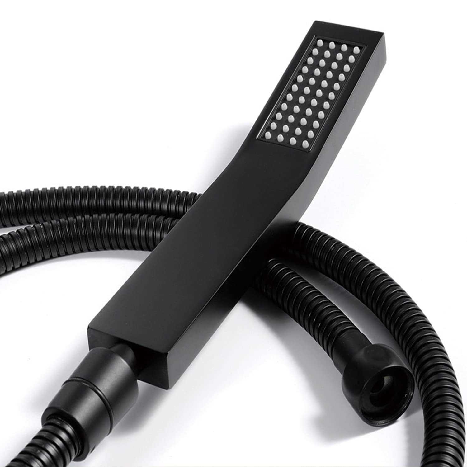 All-Metal Shower Head,8”High Pressure Rain Shower Head with Handhead Combo,3 Spray Setting,Anti-Leak Rainfall Shower Head with 78”Long Hose - Cheap Fitting