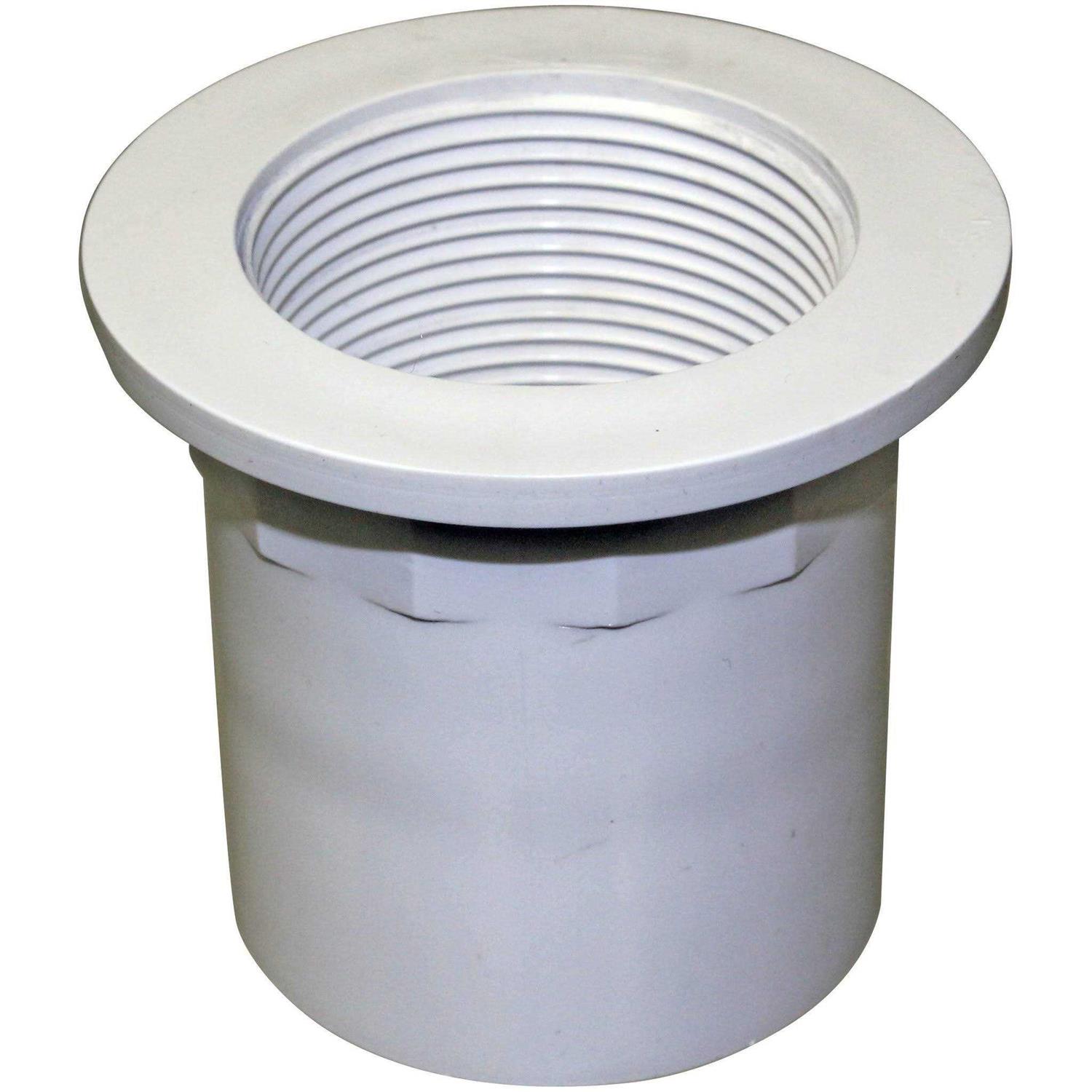 Westbrass 1-1/2 in. Sch 40 Straight Adapter in ABS 442A - Cheap Fitting