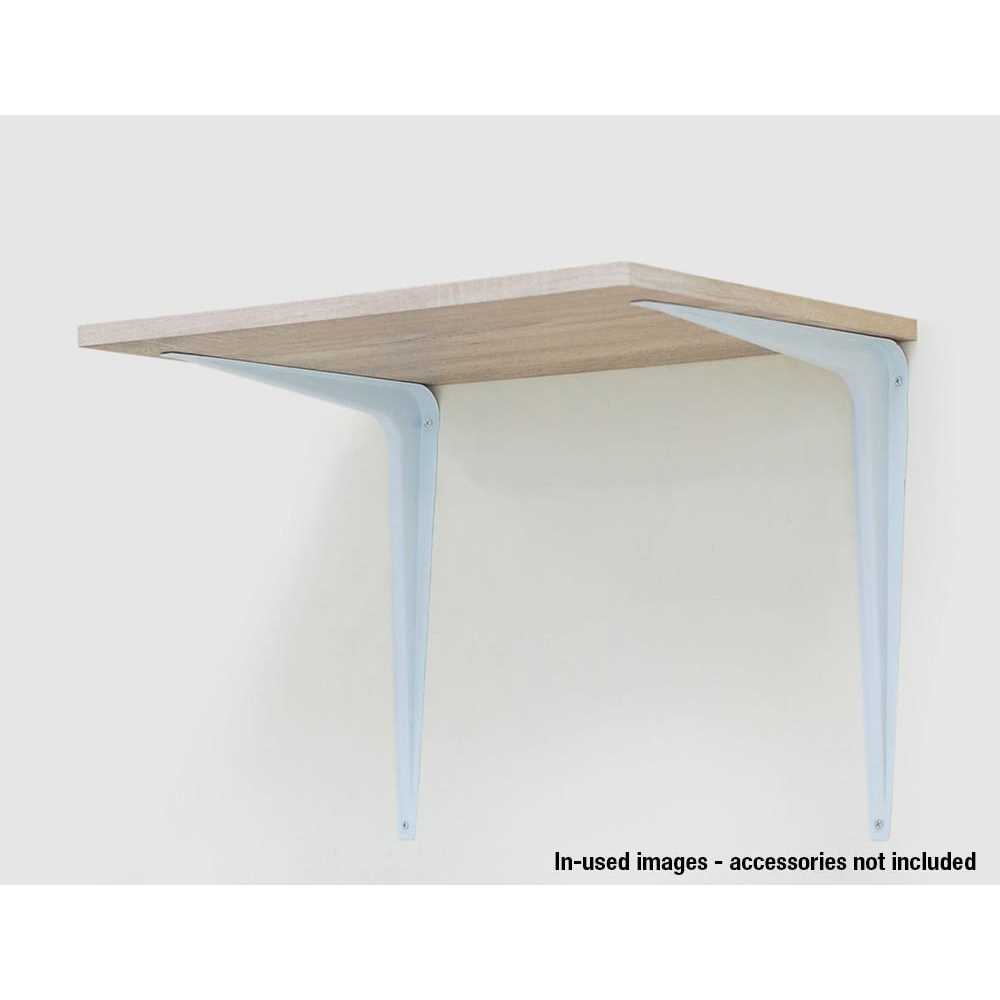 Blue Hawk 15.5-in White Shelf Bracket 45959PHLLG - Cheap Fitting