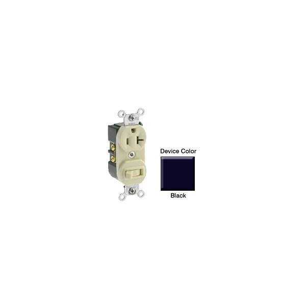 Leviton 5335-I 20 Amp Duplex Combination Switch - Cheap Fitting