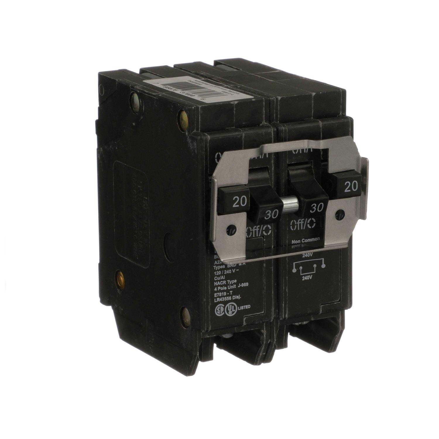 Eaton Double-Pole Circuit Breaker - Cheap Fitting
