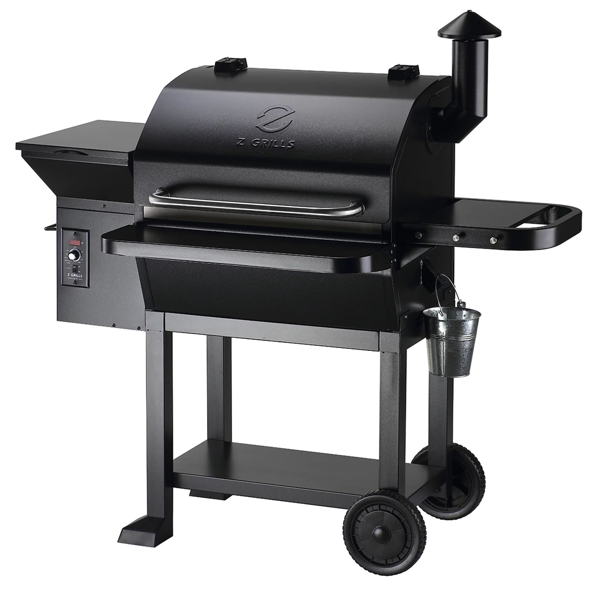Z GRILLS ZPG-10002B 1060 sq. in. Wood Pellet Grill and Smoker 8-in-1 BBQ Black - Cheap Fitting