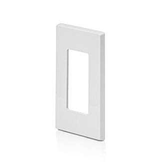 Leviton 80301-SW 1-Gang Decora Plus Screwless Wallplate - Cheap Fitting