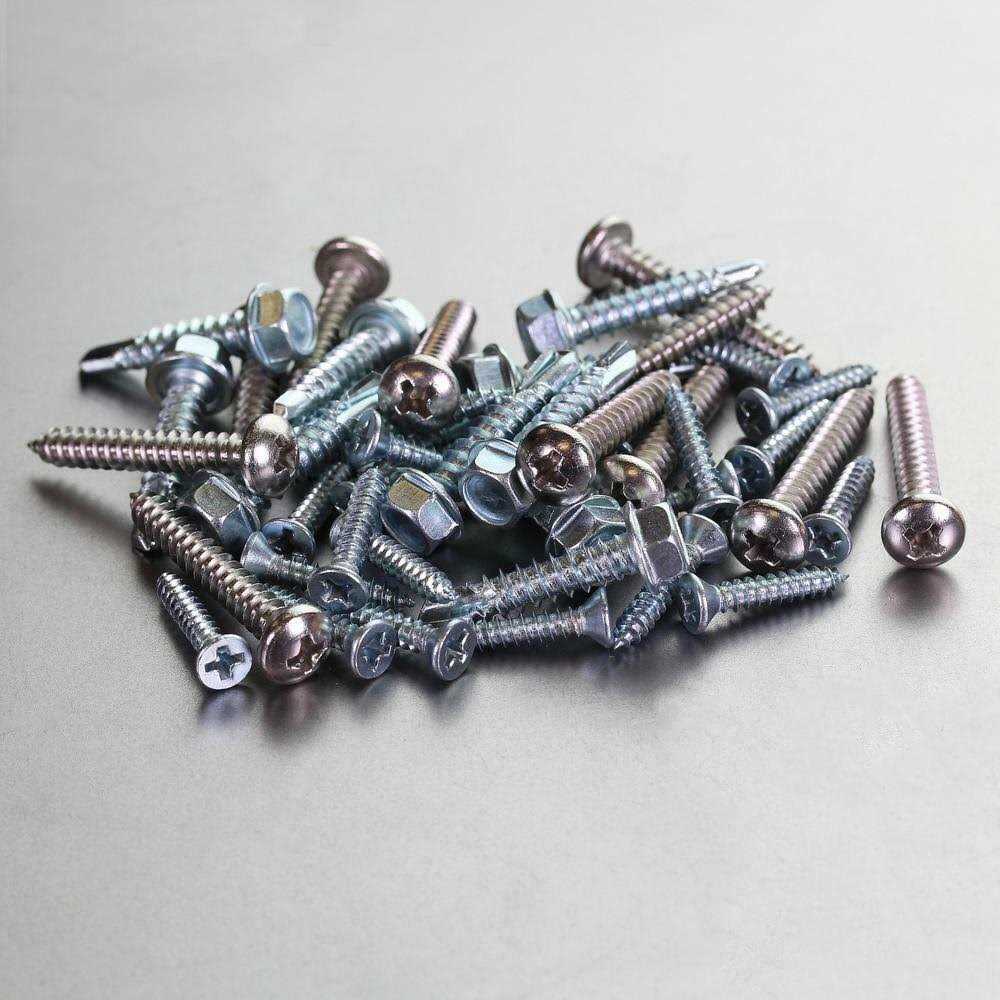 Everbilt #8 x Phillips Pan Head Zinc Plated Sheet Metal Screw - Cheap Fitting