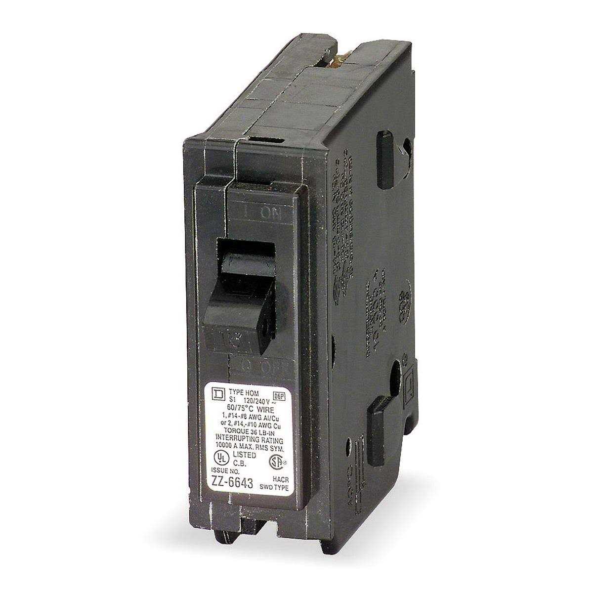 Square D Circuit Breaker HOM125 - Cheap Fitting