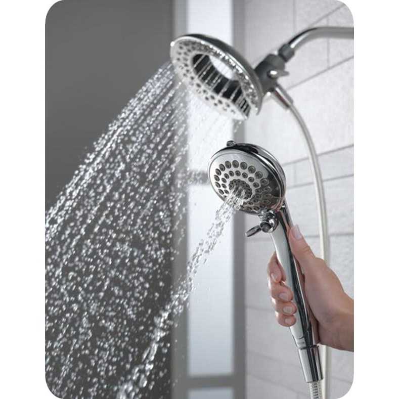 Delta In2ition 5-Setting Two-in-One 1.75 GPM Shower - Cheap Fitting