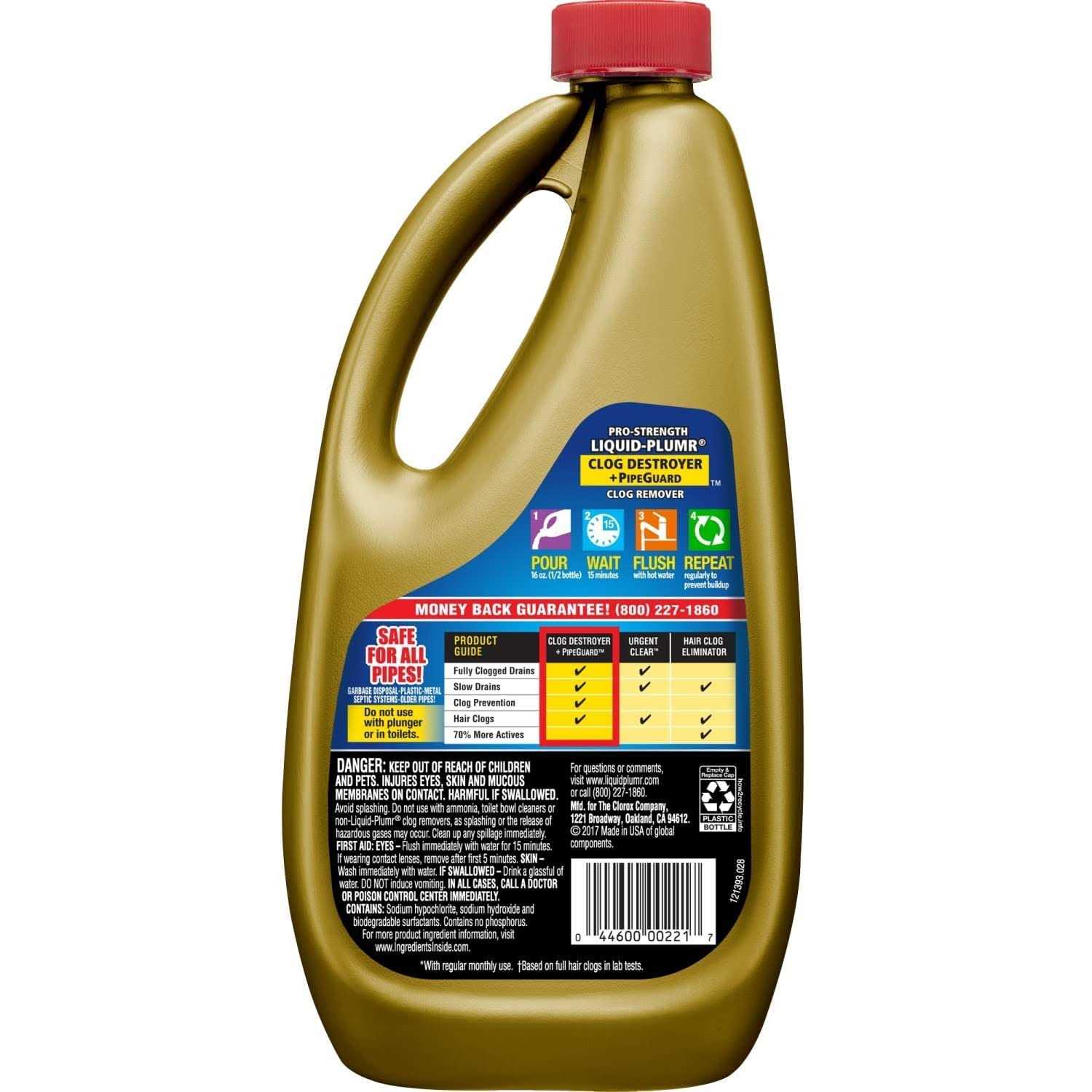 Liquid Plumr Clog Destroyer - Cheap Fitting