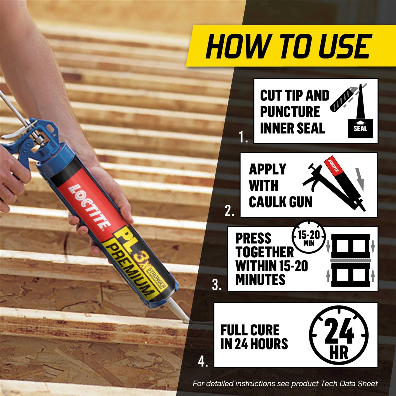 Loctite PL Premium Polyurethane Construction Adhesive - Cheap Fitting