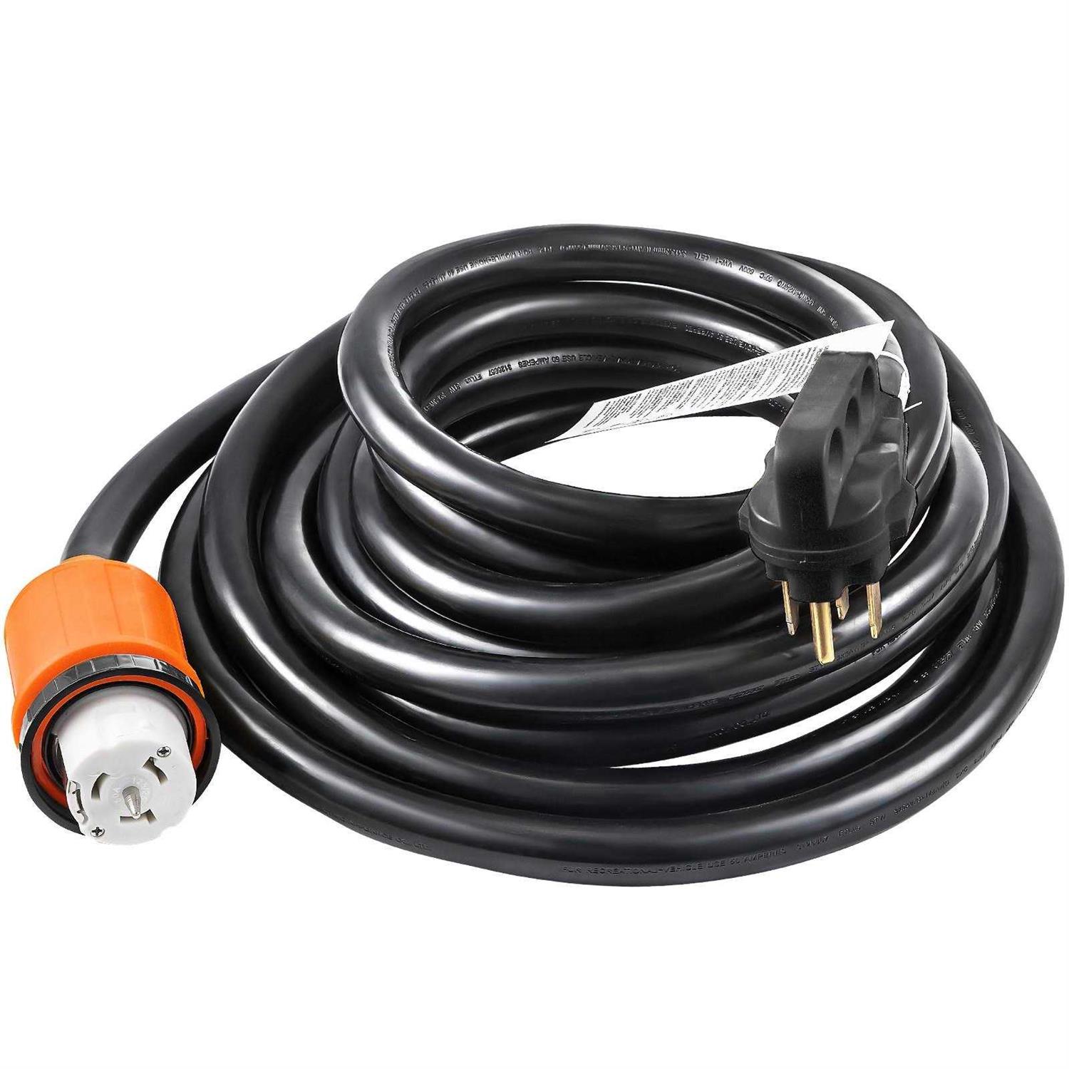 Vevor Generator Extension Cord 50AMP Generator Power Cord - Cheap Fitting