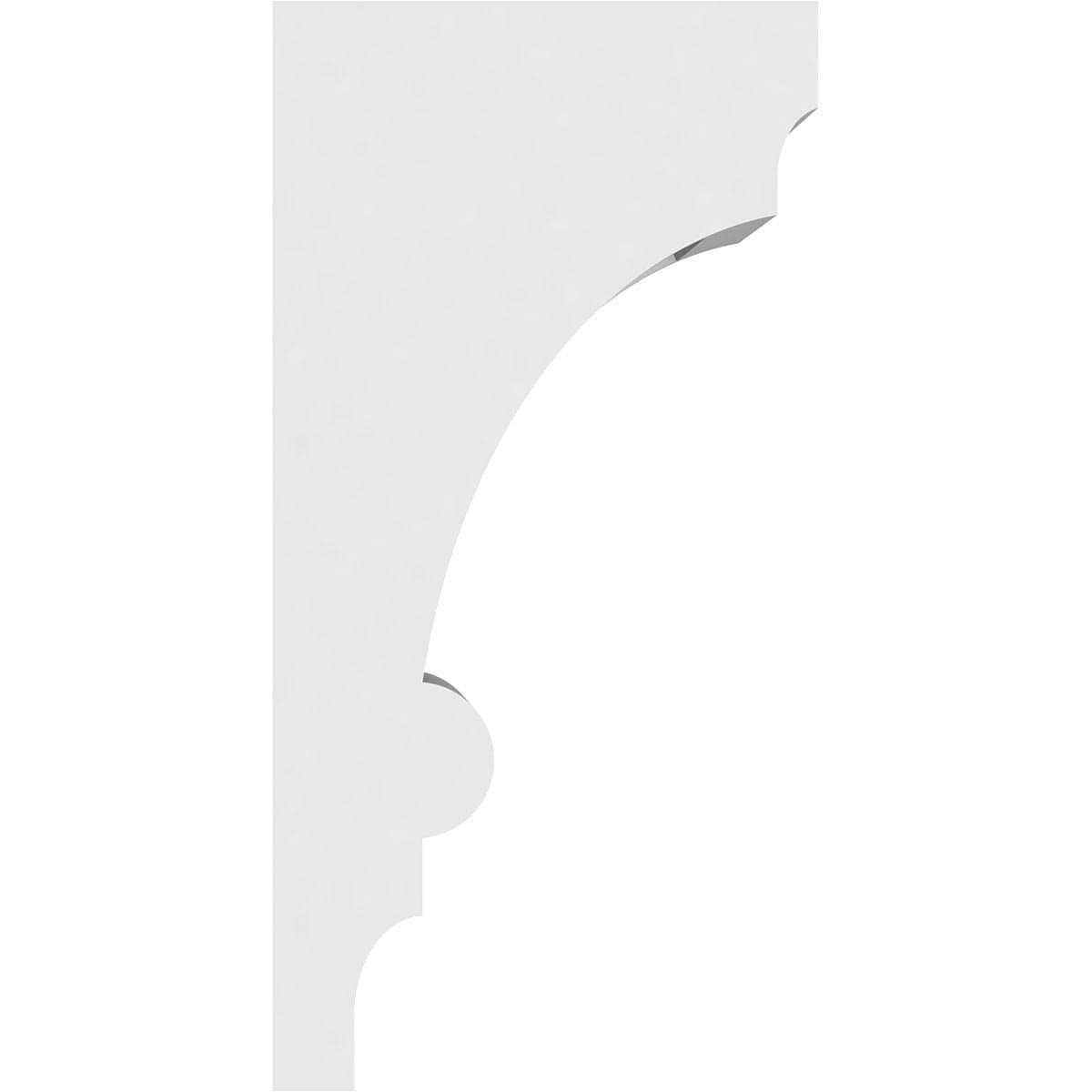 Ekena Millwork Standard Diane Architectural Grade PVC Corbel CORP - Cheap Fitting