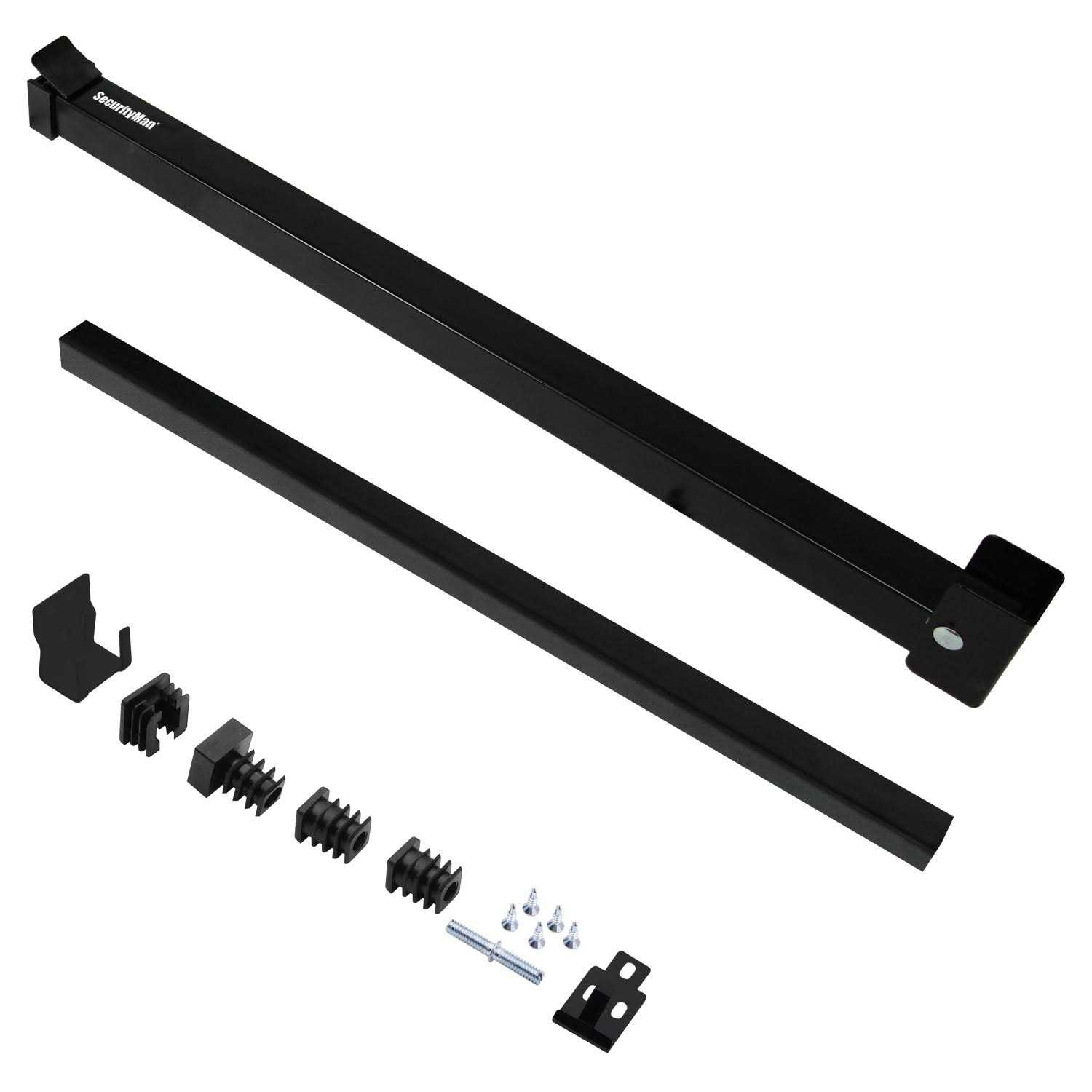 Securityman Sliding Door Security Bar-Child Proof Sliding Glass Door Bar with Anti Lift Lock - Cheap Fitting